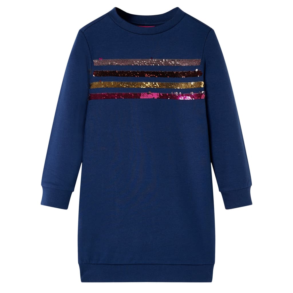 VidaXL Robe enfant 92 bleu marine