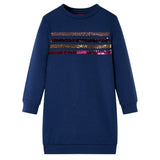 VidaXL Robe enfant 92 bleu marine