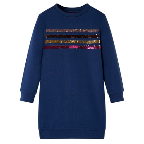 VidaXL Robe enfant 92 bleu marine