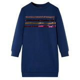 VidaXL Robe enfant 104 bleu marine