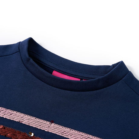 VidaXL Robe enfant 116 bleu marine