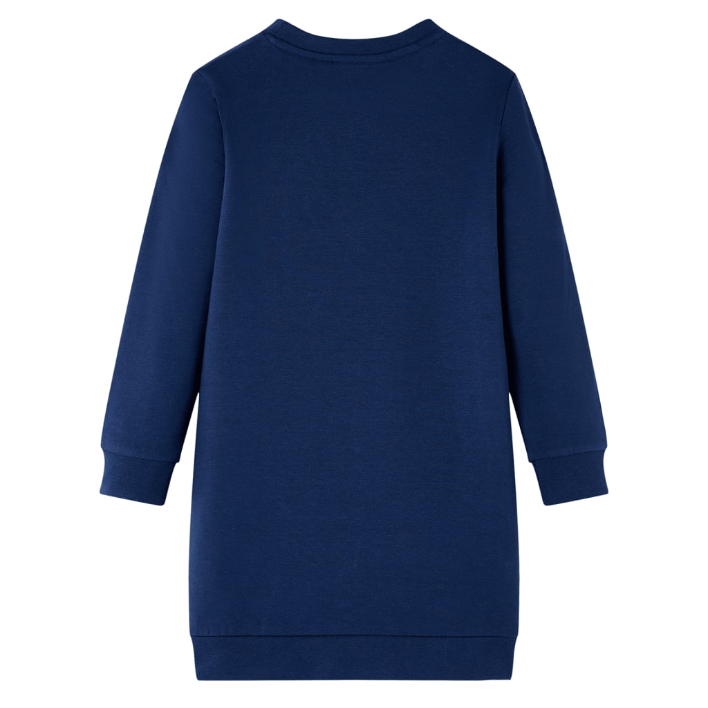 VidaXL Robe enfant 128 bleu marine