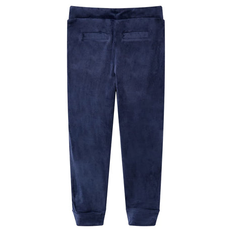 VidaXL Pantalon de survêtement pour enfants 128 bleu marine