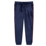 VidaXL Pantalon de survêtement enfant 140 bleu marine