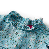 VidaXL Robe enfant à manches longues 104 bleu