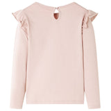 VidaXL Chemise enfant à manches longues 128 rose