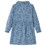 VidaXL Robe enfant à manches longues 104 couleur pétrole