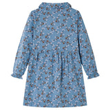 VidaXL Robe enfant à manches longues 140 couleur pétrole