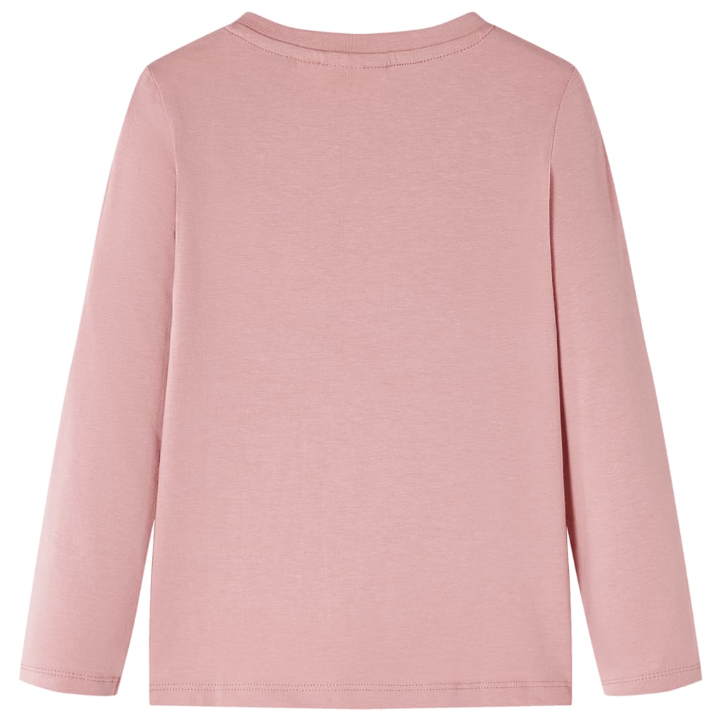 VidaXL Chemise enfant à manches longues 140 rose