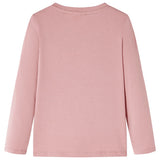 VidaXL Chemise enfant à manches longues 140 rose