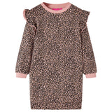 VidaXL Robe enfant 128 rose moyen