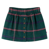 VidaXL Jupe enfant 116 vert foncé