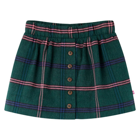 VidaXL Jupe enfant 116 vert foncé