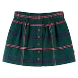 VidaXL Jupe enfant 128 vert foncé