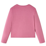 VidaXL Chemise enfant à manches longues 104 couleur framboise