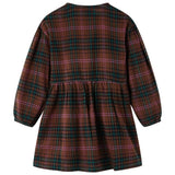 VidaXL robe enfant à manches longues 140 couleur cognac