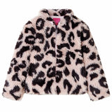 VidaXL Manteau enfant 92 fourrure artificielle rose clair