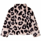 VidaXL Manteau enfant 92 fourrure artificielle rose clair