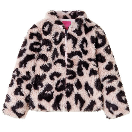 VidaXL Manteau enfant 116 fourrure artificielle rose clair