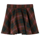 VidaXL Jupe enfant 128 couleur cognac