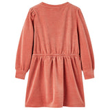 VidaXL Robe enfant à manches longues 104 rose moyen