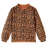 VidaXL Pull enfant 92 couleur cognac clair