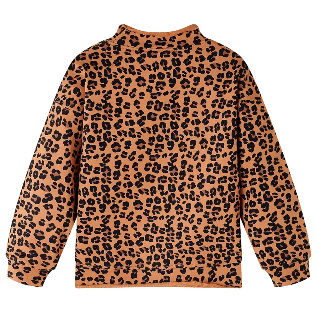 VidaXL Pull enfant 104 couleur cognac clair