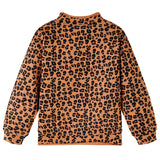 VidaXL Pull enfant 140 couleur cognac clair
