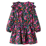 VidaXL Robe enfant à manches longues 92 rose vif