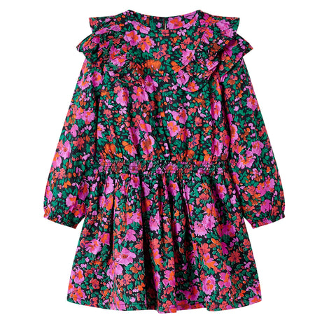 VidaXL Robe enfant à manches longues 104 rose vif