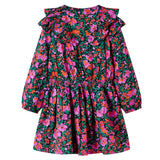 VidaXL Robe enfant à manches longues 116 rose vif