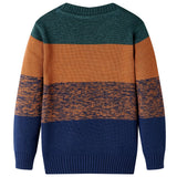 VidaXL Pull enfant tricoté 92 multicolore