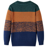 VidaXL Pull enfant tricoté 104 multicolore