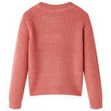 VidaXL Pull enfant tricoté 92 rose moyen