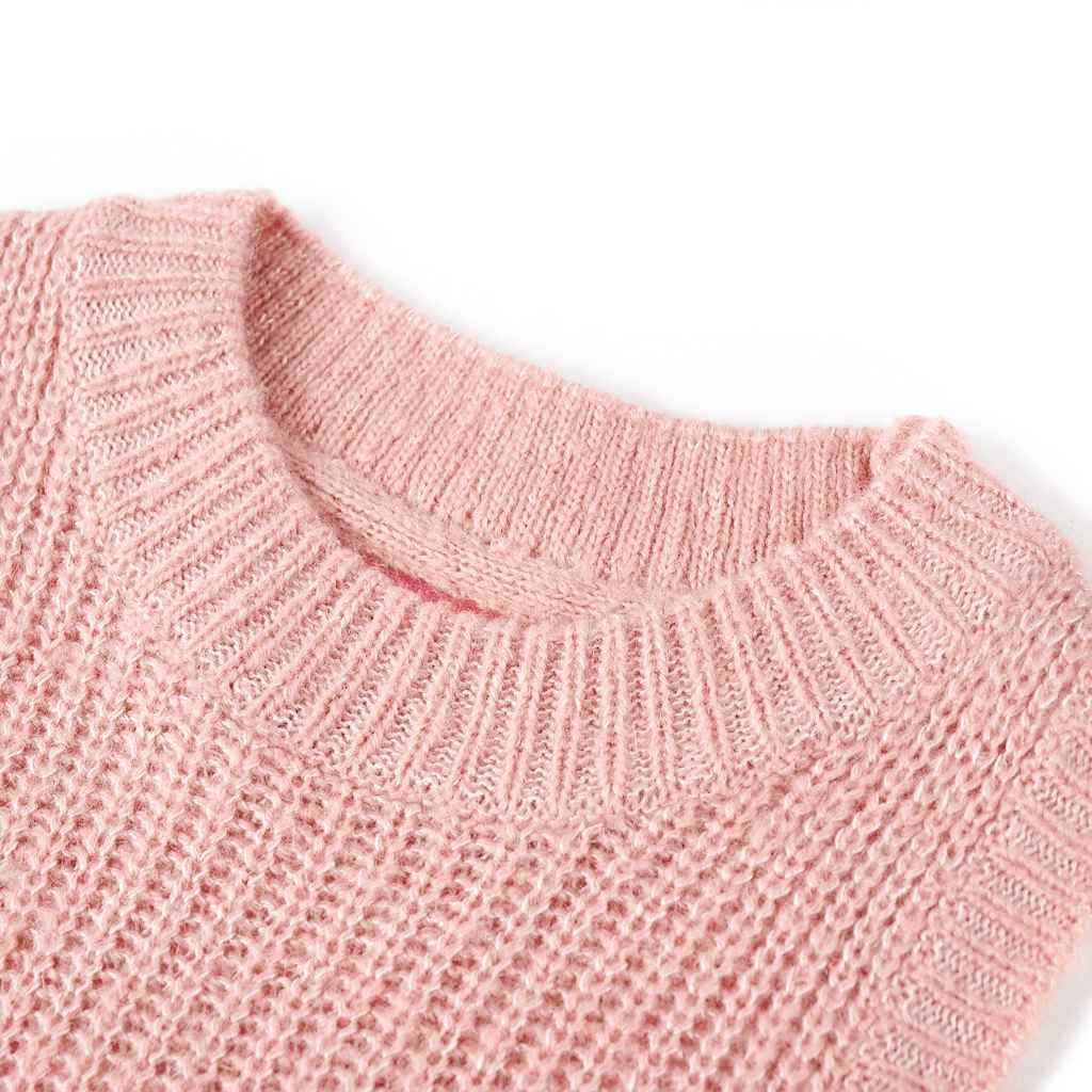 VidaXL Spencer enfant tricoté 92 rose clair