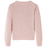VidaXL Cardigan enfant tricoté 92 rose tendre