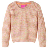 VidaXL Pull enfant tricoté 92 rose tendre