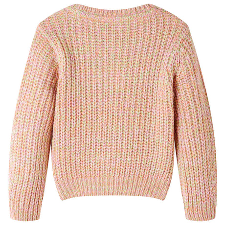 VidaXL Pull enfant tricoté 104 rose tendre