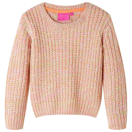 VidaXL Pull enfant tricoté 128 rose tendre