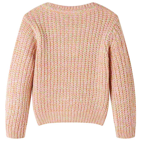 VidaXL Pull enfant tricoté 128 rose tendre