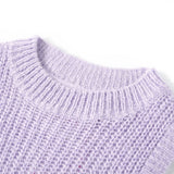 VidaXL Spencer enfant tricoté 92 lilas clair