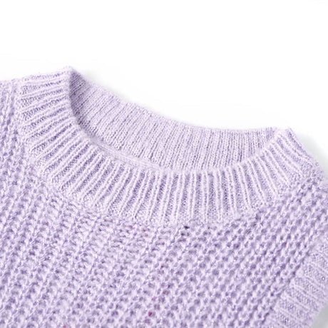 VidaXL Spencer enfant tricoté 92 lilas clair