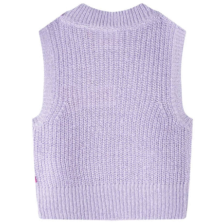 VidaXL Spencer enfant tricoté 104 lilas clair