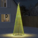 VidaXL Cône lumineux 688 LED blanc chaud 300 cm