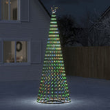 Vidaxxl cône lumineux 688 LED multicolores 300 cm