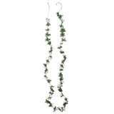 VidaXL guirlandes de Noël avec fleurs 6 pcs 250 cm blanc printemps