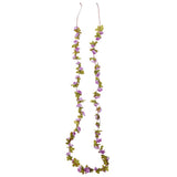 Vidaxx guirlandes de Noël avec fleurs 6 pcs 250 cm violet clair