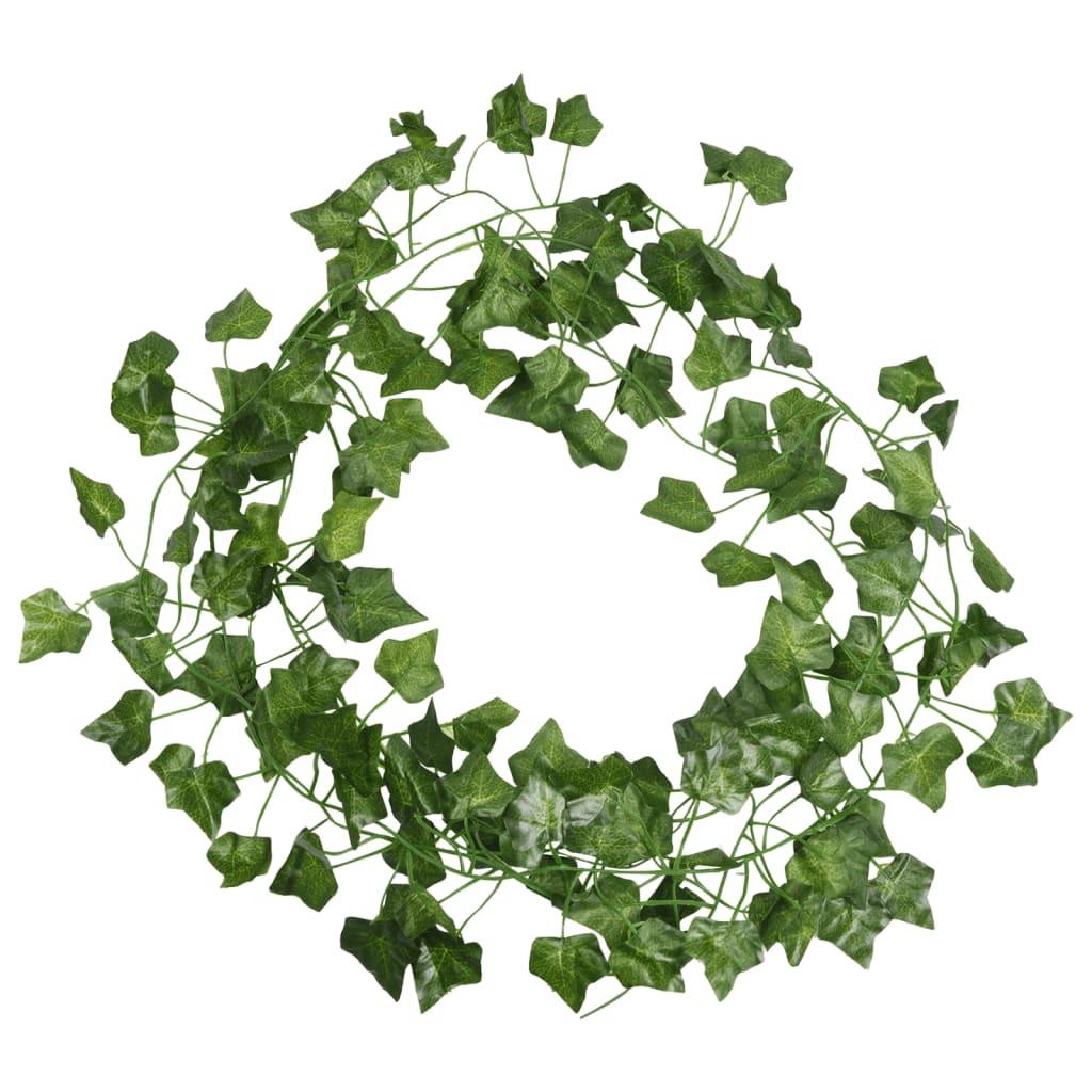 VidaXL guirlandes de Noël lierre 12 pcs 200 cm vert