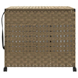 Vidaxl Pralni Basket on Wheels 66x35x60 cm rattan