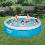 Bestway piscine gonflable ronde à réglage rapide 305x76 cm 57266